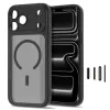 TECH-PROTECT MagPeak MagSafe διάφανη θήκη για iPhone 17 Pro / 18 Pro ματ μαύρη
