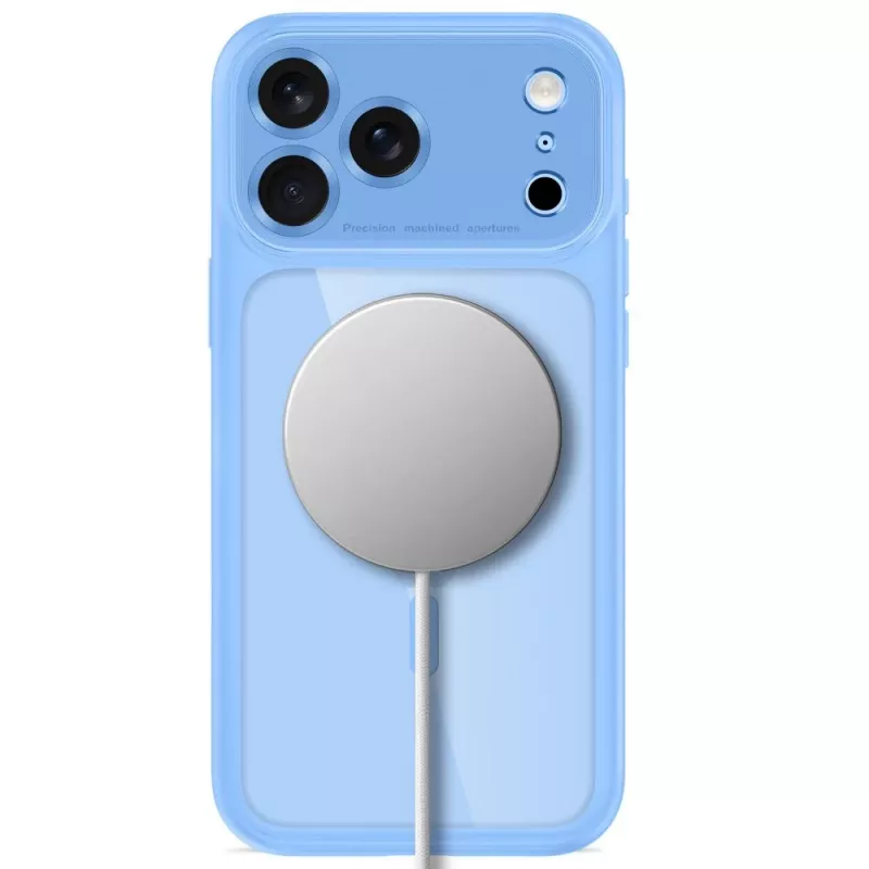 TECH-PROTECT MagPeak MagSafe διάφανη θήκη για iPhone 17 Pro Max / 18 Pro Max - γαλάζια