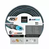 CELLFAST HOBBY ATS 1 λάστιχο κήπου 10 m – 1/2 ίντσας 3 στρώσεων Anti-Twist PVC, πίεση θραύσης 20 bar, ανθεκτικό σε UV & άλγη, πράσινο/κίτρινο