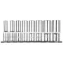 NEO TOOLS 1/2 μακριά καρυδάκια πολύσφηνα, σετ 8 τεμ.