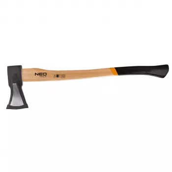 NEO TOOLS TOP-27-019 τσεκούρι με λαβή fiberglass, κεφαλή 600g από ανθρακούχο χάλυβα, 380mm, αντιολισθητική λαβή, προστασία λεπίδας, πιστοποιημένο TÜV GS