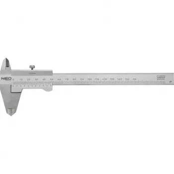 NEO TOOLS παχύμετρο πιστοποιημένο DIN, 150 mm, ανοξείδωτο ατσάλι