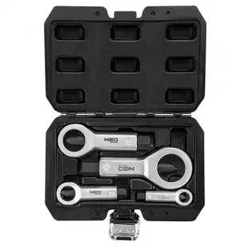 NEO TOOLS Σετ εξολκέων παξιμαδιών 4 τεμ. 9-27mm χάλυβας CrV με βαλίτσα TOP-11-925