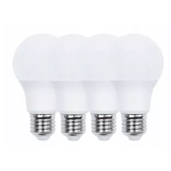 Blaupunkt λάμπα LED E27 A60 9W, 900 lm, 2700 K, 4 τεμ. (BLAUPUNKT-E27-9W-WW-4)
