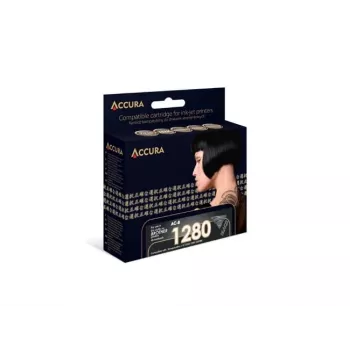 ACCURA Μελάνι Brother LC1280/1240/1220XLBK συμβατό μαύρο
