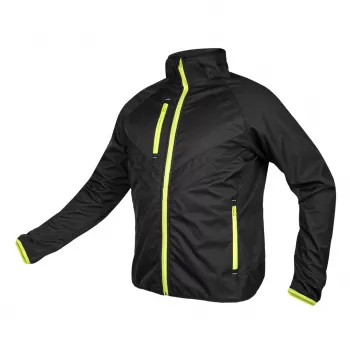 NEO TOOLS Mix&Match Μπουφάν softshell Μαύρο-Κίτρινο μέγεθος S
