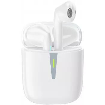 Platinet Thunderbold ασύρματα ακουστικά earbuds, λευκά (PM1010W) (45822)