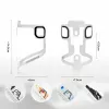 Rockbros BBC2504 Ultralight Aluminium Alloy Θήκη μπουκαλιού ποδηλάτου - Λευκό