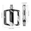 ROCKBROS K306-BK MTB Αλουμινένια Πεντάλ, Μαύρο