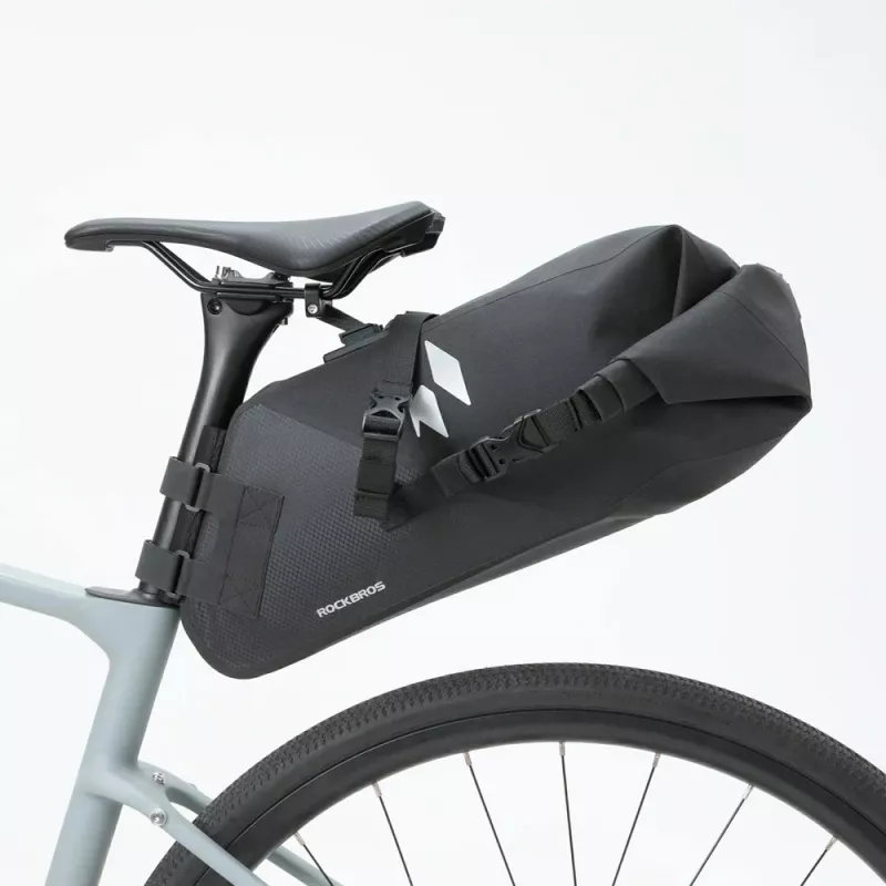ROCKBROS AS-157 RideMate αδιάβροχη τσάντα σέλας, μαύρο