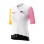 Rockbros γυναικείο ποδηλατικό jersey L λευκό με print