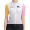 Rockbros γυναικείο ποδηλατικό jersey L λευκό με print