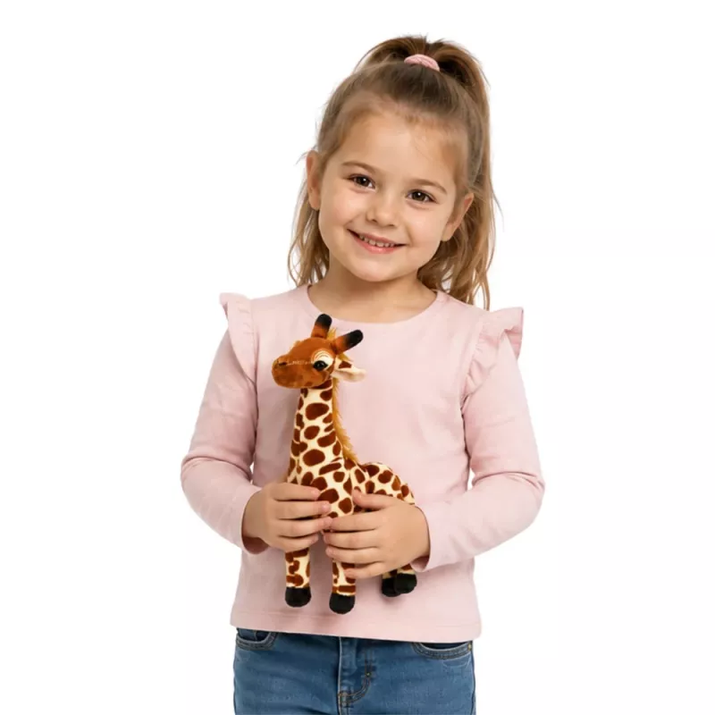LEAN TOYS λούτρινη καμηλοπάρδαλη 30 cm