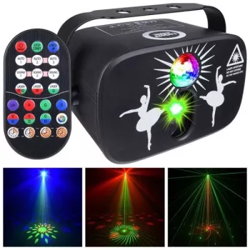 LIGHT4ME PARTY LIGHT 3 LED Φωτισμός Disco με εφέ