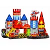 LEAN TOYS Μαγνητικά τουβλάκια πυροσβεστικός σταθμός 42 τεμ.