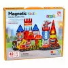 LEAN TOYS Μαγνητικά τουβλάκια πυροσβεστικός σταθμός 42 τεμ.