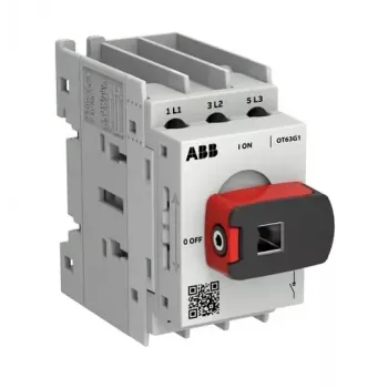 ABB OT Plus OT63G1-3MS 63 A 3-πολικός Διακόπτης Απομόνωσης με Λαβή
