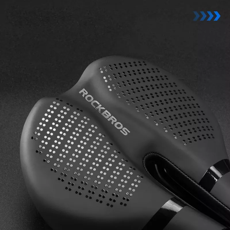 ROCKBROS 8182 Urban Comfort Anatomic Σέλα ποδηλάτου, Μαύρο
