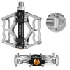 ROCKBROS JT201012LS Αλουμινένια πεντάλ πλατφόρμας - Ασημί