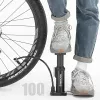 Rockbros 4522L Ultralight Ποδοκίνητη τρόμπα ποδηλάτου, μαύρη