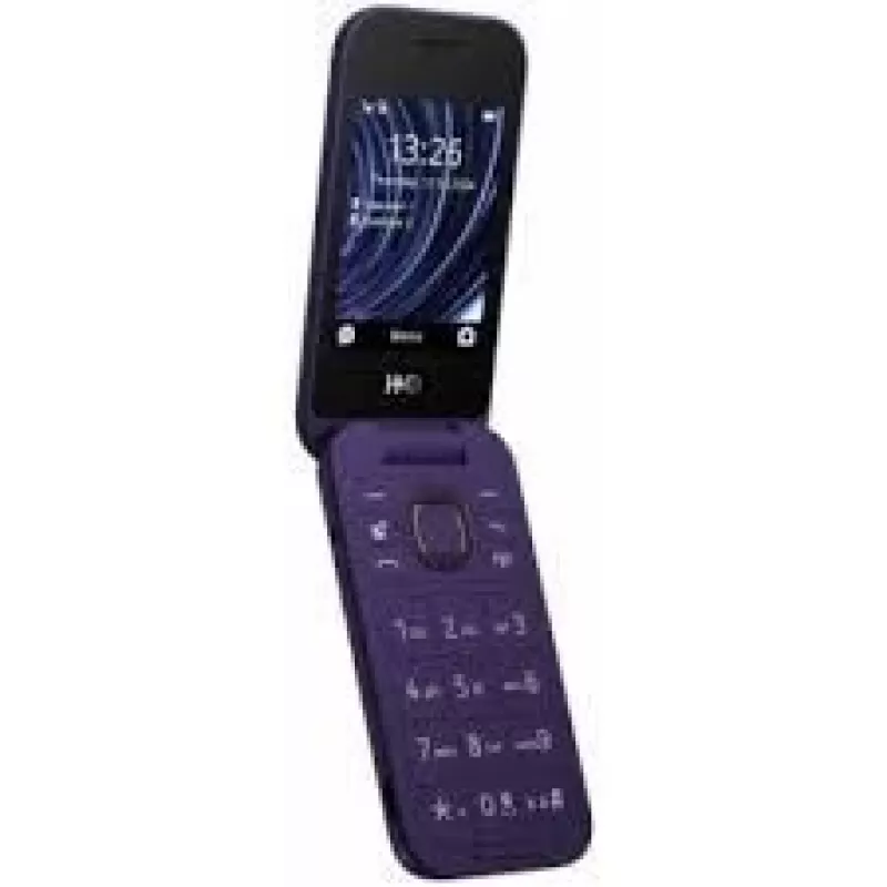 HMD 2660 Flip μωβ 4G LTE dual-SIM αναδιπλούμενο κινητό