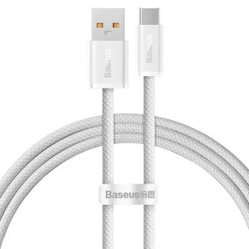Baseus Dynamic Series USB-A σε USB-C καλώδιο 100W 2m λευκό
