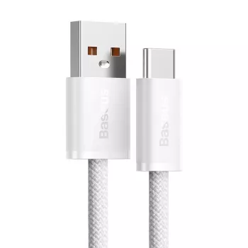 Baseus Dynamic Series USB-A σε USB-C καλώδιο 100W 2m λευκό