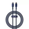 Baseus Tungsten Gold USB-C σε USB-C καλώδιο 100W PD 1m μπλε