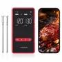 METAPEN Meatmeet X Pro Bluetooth/Wi-Fi θερμόμετρο κουζίνας με εφαρμογή για grill, φούρνο, smoker - μαύρο