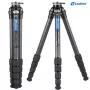 Leofoto LS-285CEX Τρίποδο Carbon Fiber Ranger Series με ενσωματωμένη βάση επιπέδωσης