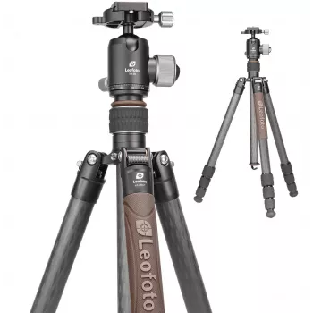 Leofoto Urban LX-284CT Τρίποδο ταξιδιού Carbon Fiber με κεφαλή μπίλιας XB-38