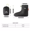 Naturehike Goose Down Μποτάκια αστραγάλου NH18S023-T Μαύρο Medium