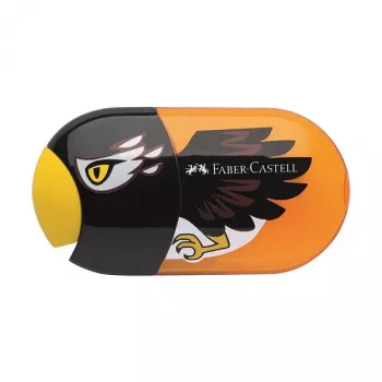 FABER-CASTELL Animals Eagle Ξύστρα, 2 τρύπες, πολύχρωμο
