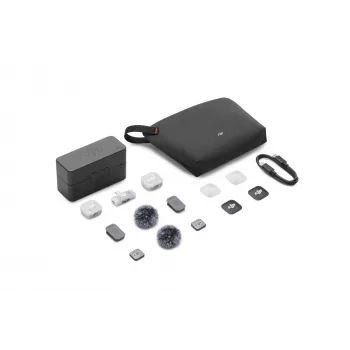 DJI Mic Mini 2 Ασύρματο σύστημα μικροφώνου (2 TX + 1 Mobile RX + θήκη φόρτισης), Λευκό