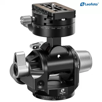 Leofoto G4 Pro Κεφαλή Τριπόδου με Γρανάζι