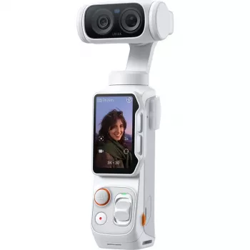 Insta360 LUNA02 6K 360-Μοιρών Κάμερα με Dual-1 inch Αισθητήρες, Σταθεροποίηση FlowState, IPX3 Προστασία από Πιτσιλιές, Modular Σχεδιασμός