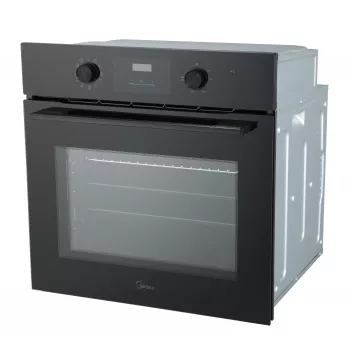 Midea MBO65M80M1-BK Εντοιχιζόμενος Ηλεκτρικός Φούρνος, 70L, Οθόνη Αφής, Μαύρος
