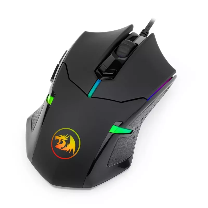 REDRAGON CENTROPHORUS 7200DPI RGB gaming ποντίκι - μαύρο