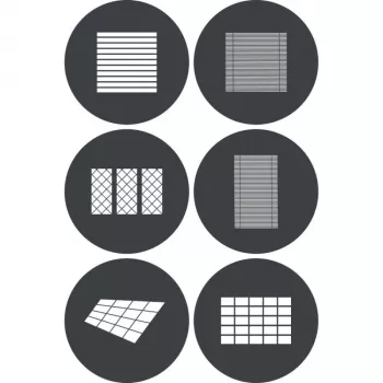 Godox GP GS4 Σετ Gobo (6 τεμ.) για προβολείς σειράς GP