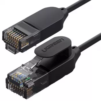 UGREEN NW122 Cat.6A UTP Καλώδιο Ethernet patch RJ45, 5m, Μαύρο