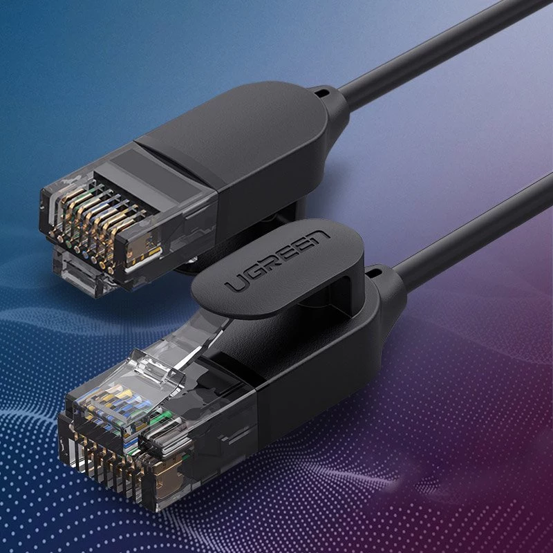 UGREEN NW122 Cat.6A UTP Καλώδιο Ethernet patch RJ45, 5m, Μαύρο