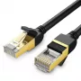 UGREEN NW107 Cat.7 S/FTP Καλώδιο Ethernet, RJ45, 2m, Μαύρο