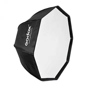 Godox SB-UBW95 95cm οκταγωνικό softbox ομπρέλας με σύνδεση Bowens, ασημί εσωτερικό, διαχύτες και τσάντα μεταφοράς