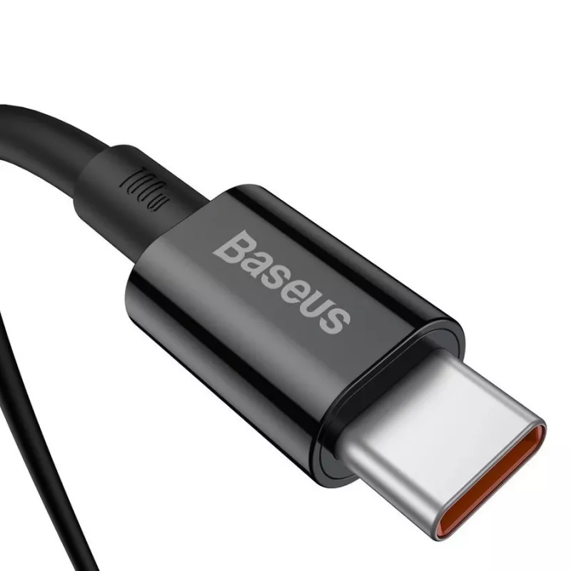 Baseus CATYS-C01 USB-C σε USB-C 100W PD καλώδιο γρήγορης φόρτισης 2m μαύρο
