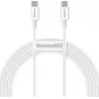 Baseus Superior Series USB-C σε USB-C καλώδιο 100W 2m λευκό