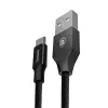 Baseus Yiven USB-A σε Micro-USB καλώδιο 1,5 m 2 A μαύρο
