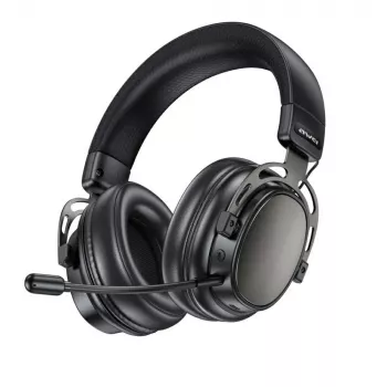 AWEI AT36 ασύρματα over-ear ακουστικά με μικρόφωνο, Bluetooth 5.4, μαύρο