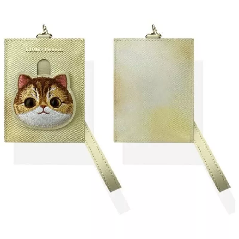 Nimmy Big EyedPet 2.0 Cat Θήκη καρτών, Χακί