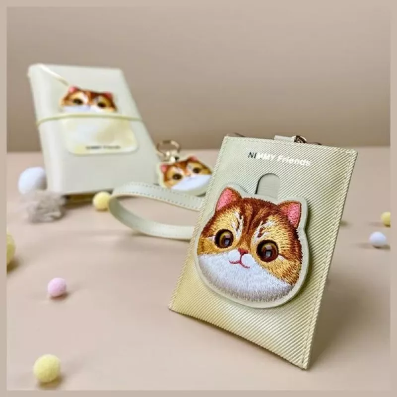 Nimmy Big EyedPet 2.0 Cat Θήκη καρτών, Χακί