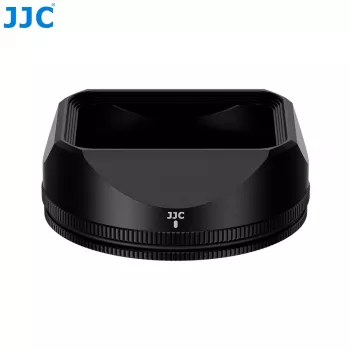 JJC LH-JXF23F28 Σετ παρασολά και καπακιού για Fujifilm XF 23mm/27mm F2.8 R WR - Μαύρο